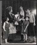 John Megna, Pert Kelton, Anthony Perkins, Brenda Harris, and Ian Tucker in the stage production Greenwillow