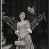 Ellen McCown and Anthony Perkins in the stage production Greenwillow