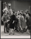 Ethel Merman and unidentified others in publicity photo for the stage production Gypsy