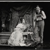 Sydney Sturgess [left] and unidentified in the stage production Hadrian VII