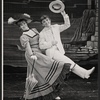 Unidentified dancer and Tommy Steele in the stage production Half a Sixpence