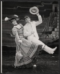Unidentified dancer and Tommy Steele in the stage production Half a Sixpence