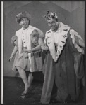 Charles Welch and Dom DeLuise in the stage production Half-Past Wednesday