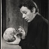 Richard Burton in the stage production Hamlet