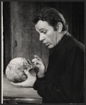 Richard Burton in the stage production Hamlet