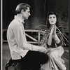 John Cullum and Linda Marsh in the stage production Hamlet