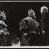Constance Cummings, Patrick Wymark, and Nicol Williamson in the stage production Hamlet
