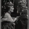 Constance Cummings and Patrick Wymark in the stage production Hamlet