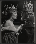 Constance Cummings and Patrick Wymark in the stage production Hamlet