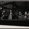 Stacy Keach, Barnard Hughes, James Earl Jones, Colleen Dewhurst, and company  in the Shakespeare in the Park stage production Hamlet