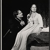Stacy Keach and Colleen Dewhurst in the Shakespeare in the Park stage production Hamlet