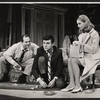Gerald S. O'Loughlin, Ken Kercheval, and Rochelle Oliver in the stage production Happily Never After