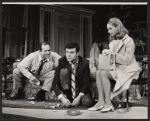 Gerald S. O'Loughlin, Ken Kercheval, and Rochelle Oliver in the stage production Happily Never After