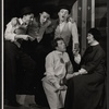 Marguerite Piazza and unidentified others in the stage production Happy as Larry