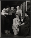 Marguerite Piazza and unidentified others in the stage production Happy as Larry