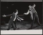 Mike Rupert and Robert Goulet in the stage production The Happy Time