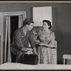 Paul Langton and Linda Darnell in the stage production Harbor Lights