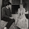 Anthony Perkins and Sudie Bond in the stage production Harold