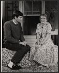 Anthony Perkins and Sudie Bond in the stage production Harold