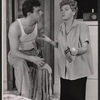 Anthony Franciosa and Shelley Winters in the stage production A Hatful of Rain