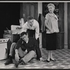 Harry Guardino, Steve McQueen and Vivian Blaine in the stage production A Hatful of Rain