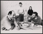Herschel Bernardi, Michael Parks, Sandy Dennis and Peter Falk in the television production A Hatful of Rain