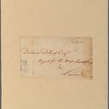 Letter to Dennis De Berdt, London