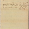 Letter to Governor Tryon [New York]