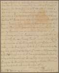 Letter to William Vernon [Newport]