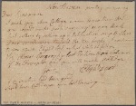 Letter to [Dyer White, New Haven]