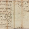 Letter to Capt. Zebulon Butler, Hartford