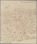 Letter to Gov. George Clinton