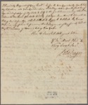 Letter to Gov. George Clinton