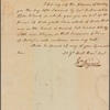 Letter to Thomas Fairweather, Boston