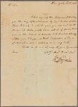 Letter to Thomas Fairweather, Boston