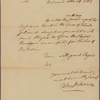 Letter to F. Barbé de Marbois