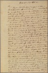 Letter to [Thomas Rodney, Dover.]