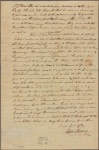 Letter to [Thomas Rodney, Dover.]