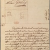 Letter to Samuel Galloway