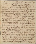 Letter to Robert Couden and John Clapham, Annapolis