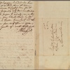 Letter to Robert Couden and John Clapham, Annapolis