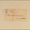 Letter to William Denny