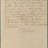 Letter to Col. Samuel B. Webb, President of Court Martial, Danbury
