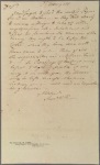 Letter to Col. Samuel B. Webb, President of Court Martial, Danbury