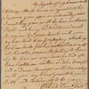 Letter to Thomas Riche, Philadelphia