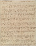 Letter to William Molleson, London