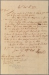 Letter to Richard Cranch, Boston