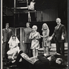 Elaine Stritch [top] and ensemble in the stage production Company