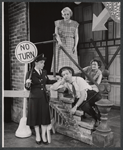 Nancy Walker and ensemble in the stage production Copper and Brass