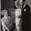 Irene Browne, José Ferrer and Florence Henderson in rehearsal for the stage production The Girl Who Came to Supper